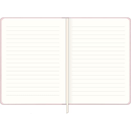 Tilibra - Caderno Executivo Costurado Capa Dura Fitto M Cambridge Rosa 90 Gramas 80 Folhas