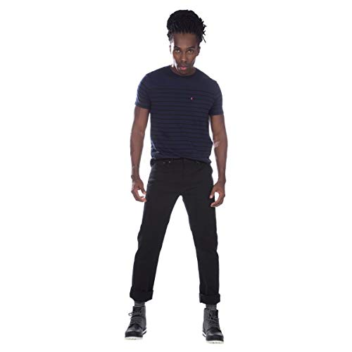 Image of Levi's Men's Big and Tall 541 Athletic Fit Stretch Jean, Cholla Black Overdye - All Seasons Tech, 58W x 30L