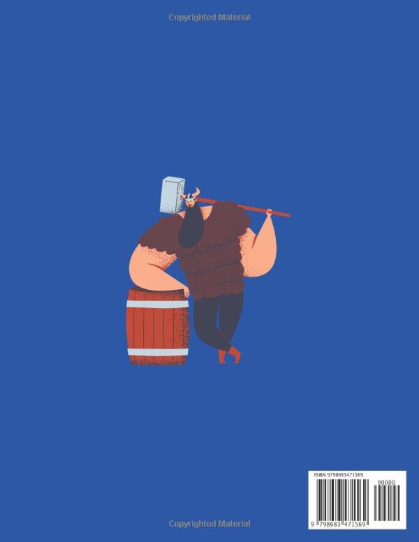 Viking Coloring Book: Boats Dragons Norse Celtic Warriors Designs for Kids and Adults - Image 2