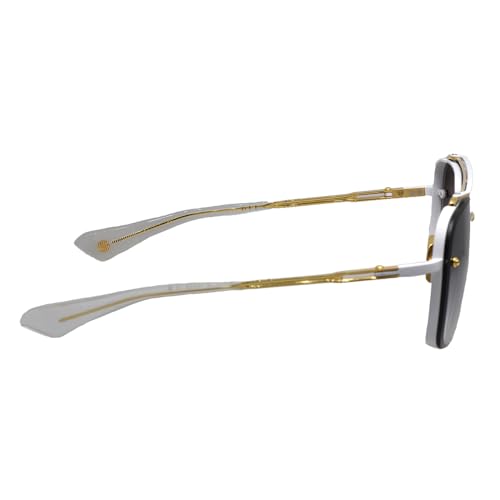 Dita MACH-SIX MATTE WHITE - YELLOW GOLD/GREY TO CLEAR onesizefitsall unisex Sunglasses3
