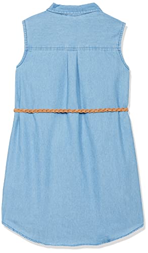 Image of Max Girl Solid Denim Standard Length Dress