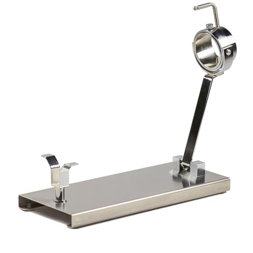 Soporte Jamonero Plegable Profesional con Cabezal Giratorio en Acero Inoxidable (Makalu)