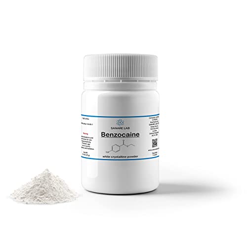 Benzocain Powder 99% Purity 25 Grams