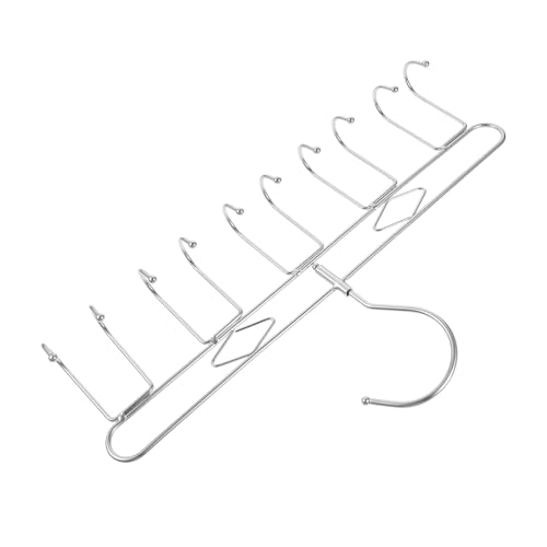 ABOOFAN Grucce in Acciaio Inossidabile Multi per Armadio Appendini per Cravatte Pantaloni e Accessori Ottimizza e Organizzazione per Camera da e da Ganci