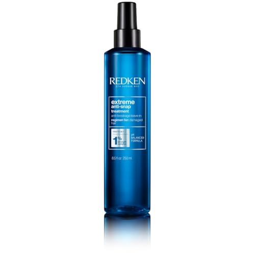 REDKEN, Soin Anti-Casse & Protecteur de Chaleur pour Cheveux Abimés, Sans Rinçage & Riche en...