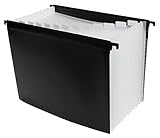 TRU RED Moisture Resistant Hanging File Folder, 15.35 Inch Expansion, Letter Size, 3/Pack