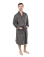 Algopix Similar Product 1 - Leveret Mens Robe Soft Micro Fleece