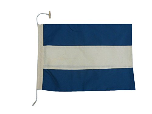 Handcrafted Model Ships Letter J Cloth Nautical Alphabet Flag Decoration 20" - Nautical Decor - Nautica