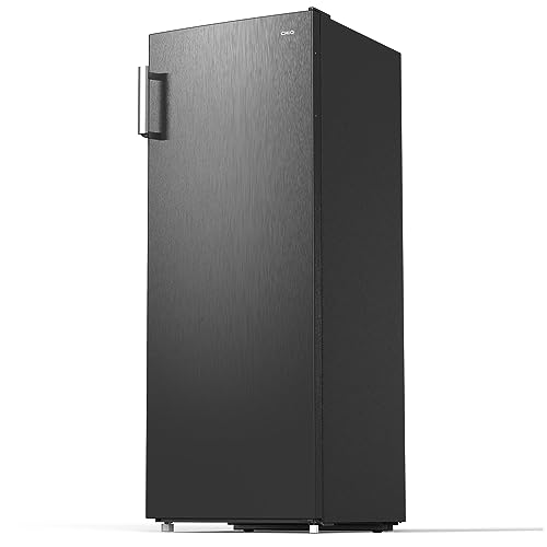 Miniatura 11 de Chiq Congelador Vertical 166l Y 140 Cm, Congelación Rápida, Silencioso, Puertas Reversibles, Descongelación Automática, Iluminación Led, Negro, Clasificación Energética E