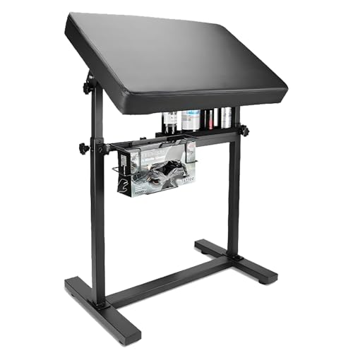 XL Tattoo Armrest 60 x 40 cm Tattoo Tray Height Adjustable 66-100 cm Unihuby 70 Armrest Tattoos Arm Rest Tray Tattoo Studios Beauty Salons Tattoos Accessories
