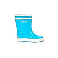Aigle Unisex Kids Baby Flac Wellington Boots, Blue Bleu Ciel, 4.5 UK Child