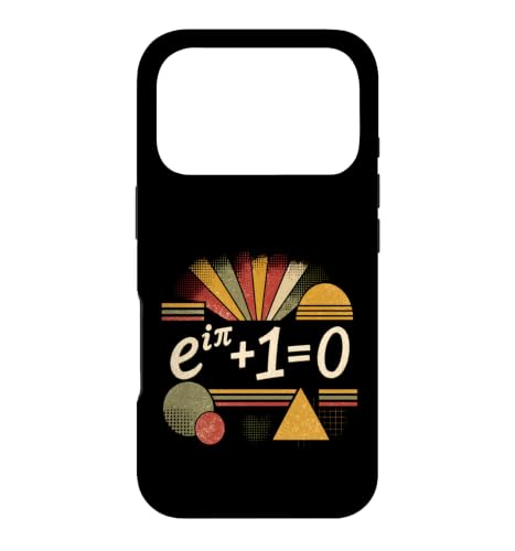 Image of Retro Euler's Identity Math Science Mathematics Lover Case for iPhone 17 Pro