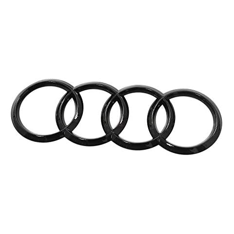 Audi Black Edition Tailgate Emblem for Q8 Cover