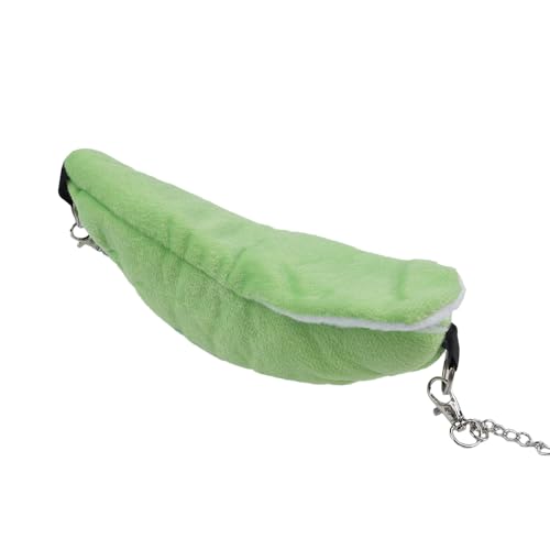 Sarini Banana Hamster Bed House, Hanging Swing Bed for Hamsters Sugar Gliders, Squirrels, Hedgehogs, Rats, and Small Birds - Image 3