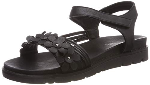 Romika Madrid 03, Sandalias de Gladiador para Mujer, (Schwarz 100), 39 EU