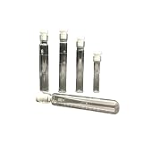 LCNUEF 1 tube colorimétrique à vis en verre 5/10/25/50/100 ml Bouteille de pression en ver...
