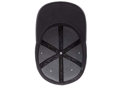 Gorra de béisbol sin costuras Flexfit para hombre, gris oscuro, grande-x-grande miniatura 5