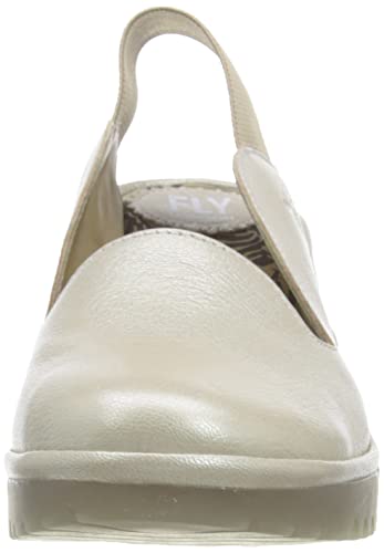 Fly London WHIT295FLY, Sandali Donna, Argento, 40