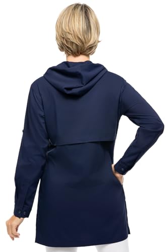 Coolibar UPF 50+ Women's Iztapa Beach Shirt - Sun Protective2