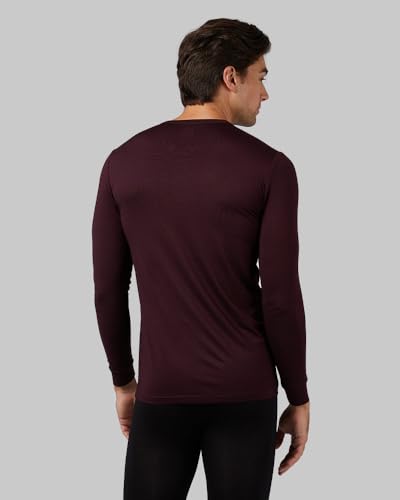 32 Degrees Heat Men's Lightweight Crew Base Layer Thermal Top | Form Fitting | Long Sleeve| 4-Way Stretch3
