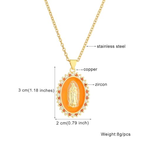 Pendentif dame de Guadalupe le cadeau de protection idéal pour elle et lui - 4