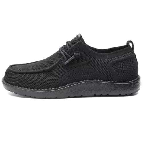 Image of 1TAZERO Men Slip On Shoes Loafer with Arch Support Insoles,Men Casual Shoes for Plantar Fasciitis | Wide Fit Design, Arch Support Footbed, Ideal for Plantar Fasciitis Relief, Lightweight All-Day Comfort Walking Shoes