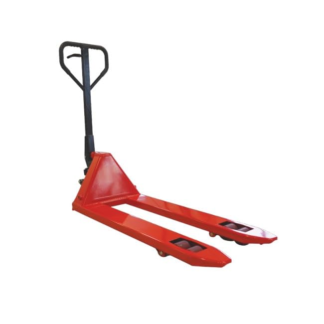 Transpalette Manuel Stockman AC25CBVEL capacité 2,5 tonnes 1150x520mm Roues directrices Caoutchouc et boggies polyuréthane STOCKMAN