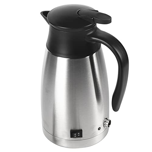 Hervidor eléctrico para auto de acero inoxidable 1000ML miniatura 2