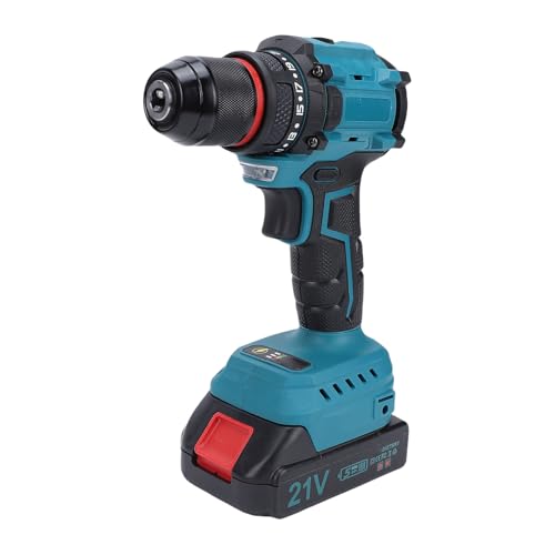 Taladro inalámbrico Luocute 20V con motor brushless y luz LED miniatura 2