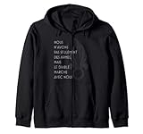 Photo Gallery t-shirt chant du diable, foreign legion song verse felpa con cappuccio Photo Gallery t-shirt chant du diable, foreign legion song verse felpa con cappuccio