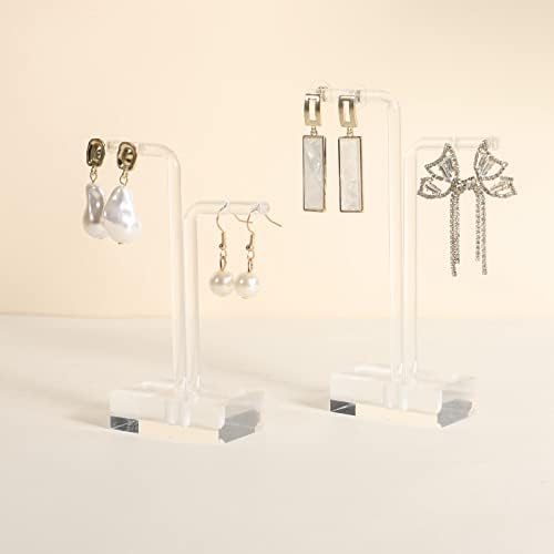 GemeShou 2pcs Acrylic earring display stands for selling