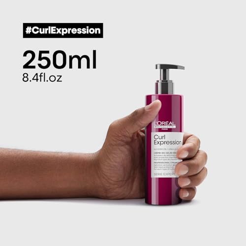 L’Oréal Professionnel, Crema Gelificada De Definición, para Cualquier Tipo De Rizos & Ondas, Curl Expression, 250 ml - imagen 10