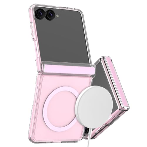 araree for Galaxy Z Flip8 �P�[�X SAMSUNG�����F�� �q���W�ی� �t���J�o�[ DUPLE 360 M �N���A �s���N