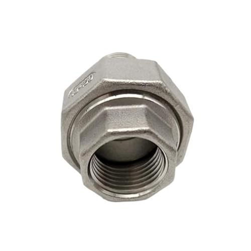 Unión roscada BSP macho a hembra en acero SS304 con conector suelta para reparar tubería de agua 6