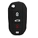 kwmobile Funda Compatible con Peugeot Citroen Llave de Coche Plegable de 3...