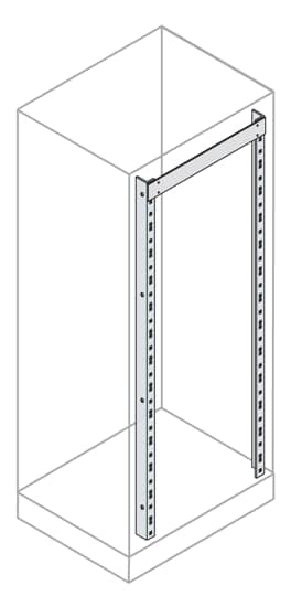 Rack 19 IS2 fixe ABB Entrelec 42HE 2000x600 pour réseau