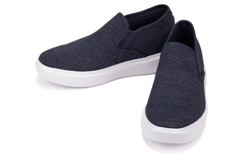 Image of CALTO Men's Invisible Height Increasing Elevator Shoes - Fashion Lightweight Slip-on Sporty Sneakers - 2.8 Inches Taller