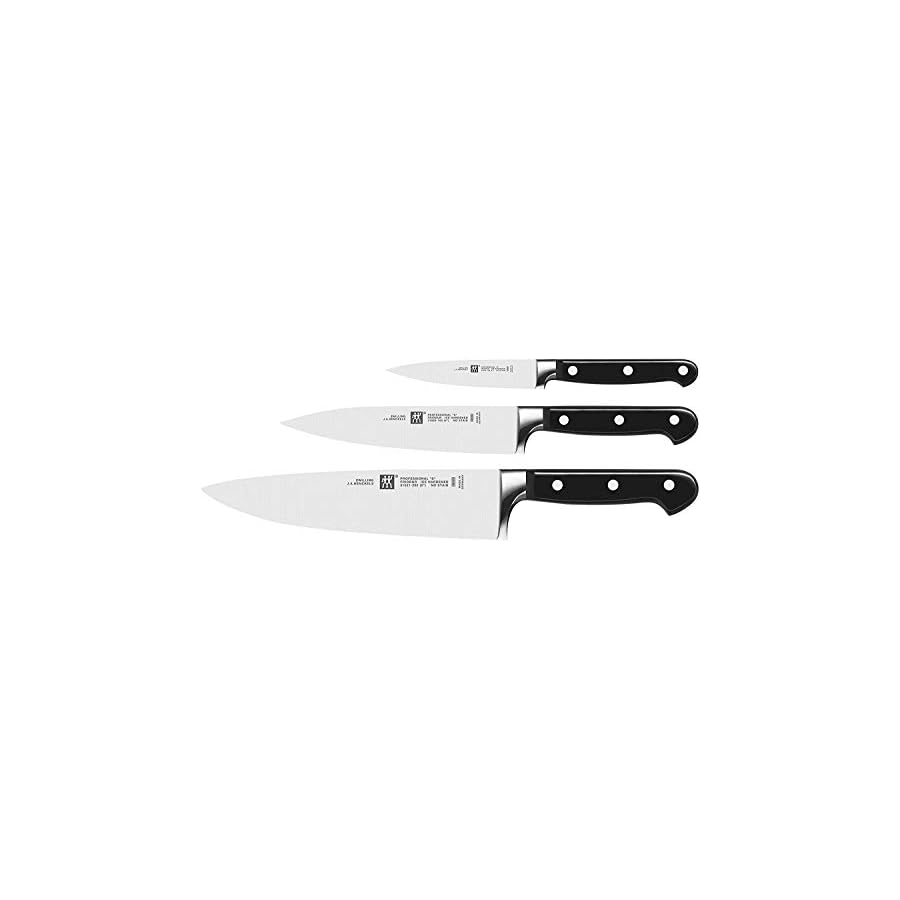 Professional-S-Zwilling-JA-Henckels-3-Piece-Knives-Set-BlackStainless-Steel-35602-000-0 Professional S Zwilling J.A Henckels 3 Piece Knives Set, Black/Stainless Steel (35602-000-0)