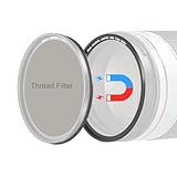 Kase 62 mm magnetisches Objektiv- und Filteradapterring-Set – Konvertiert 62 mm Schraubgewindefilter in magnetische, ultradünne und Aluminiumlegierung