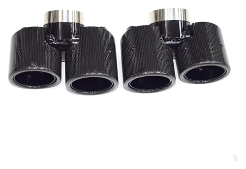 Embout de silencieux en carbone Defender 90 110 130 finition luxe