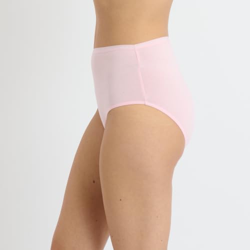 Image of Laura Ashley Women's Cotton Brief Underwear Set, High-Waisted Panties for Women, 5-Pack