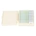 Plant Tissue Slide Independent Slots Clear Clean Microscope Slides High Transparency 25pcs Lightweight for Algae Cell Observation