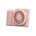 Poręczny mały mini chłodziarka USB przenośny ładowalny wentylator biurko chłodzenie dom podróże wentylatory (różowy, jeden rozmiar)