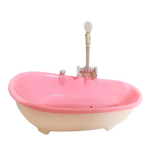 Bird Bathtub with Water Injections Hole Washing Cleaning Plastic Parrot Bath