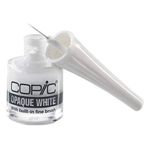 Amazon | Too コピック オペークホワイト 6ml (ブラシ付き) & コピック