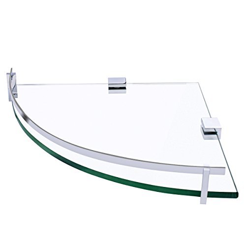 [Updated]VDOMUS Tempered Glass Bath Corner Shelf Bathroom Shower