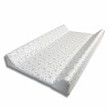 PALLA PALLINA Materassino Fasciatoio Per Cassettiera Con Sponde AntiCaduta 80X9X48 Cm Materasso Neonato 100% PVC Impermeabile Lavabile Made in Italy (NUVOLETTA)