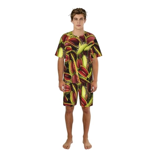 Pyjama homme anti-transpiration vêtement de nuit frais imprimé