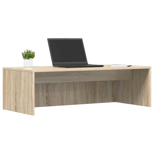 vidaXL Escritorio Montado en la Pared Roble Sonoma 100 x 45 x 30 cm, Escritorio Flotante Rectangular Moderno, Mesa de Madera Resistente, un Espacio de Trabajo Estiloso y Compacto