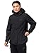 Produktbild Jack Wolfskin Herren Three Peaks Jacket M Atmungsaktive Regenjacke, Black, L